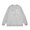 Afternoon Tea Doodle Crewneck Sweatshirt — Grey
